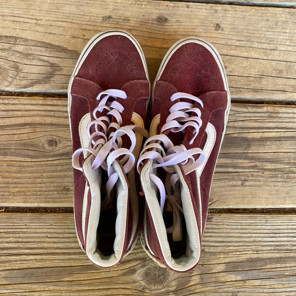 Red Vans - Picture 2 of 3
